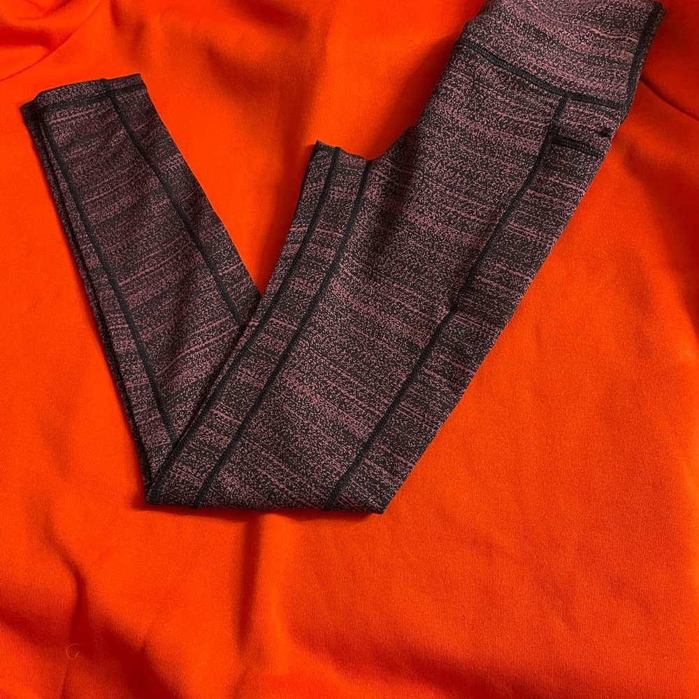 ECHT Black and Pink Athletic Leggings